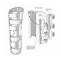 Тутор на коленный сустав ORTO