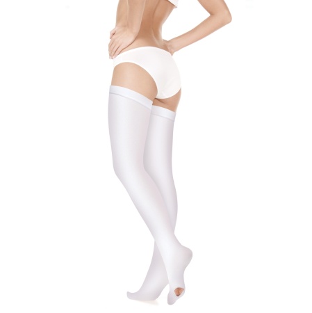 Чулки антиэмболические женские Luomma, 2 класс компрессии, с закрытым носком, арт. H-980 (ID-380)