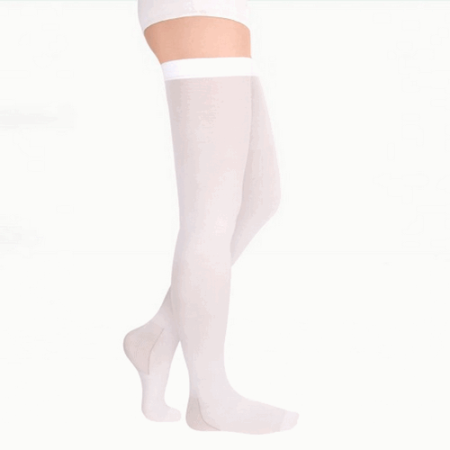Чулки антиэмболические женские Luomma, 2 класс компрессии, с закрытым носком, арт. H-980 