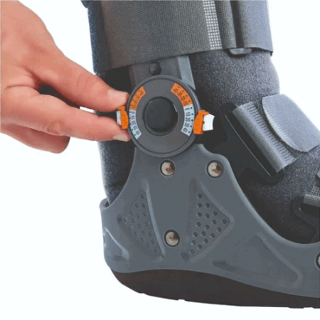 Ортез на голеностопный сустав Orliman с шарнирами и пневмокамерой, арт. EST-083