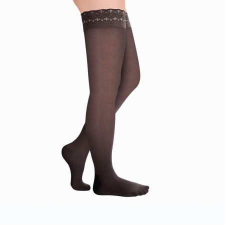 Чулки компрессионные женские Luomma, 2 класс компрессии, с закрытым носком, арт. ID-301