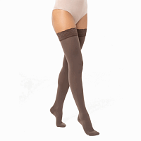 Чулки компрессионные женские Интекс, 2 класс компрессии, с закрытым носком