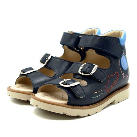 Сандалии ортопедические детские летние МЕГА Ортопедик, арт. 051-113 28