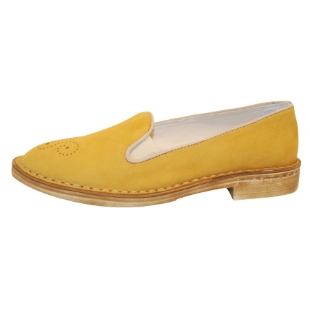 Полуботинки женские демисезонные RELAXSHOE, арт. 398-007 желтый/белый