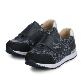 Полуботинки цвет синие динозавры