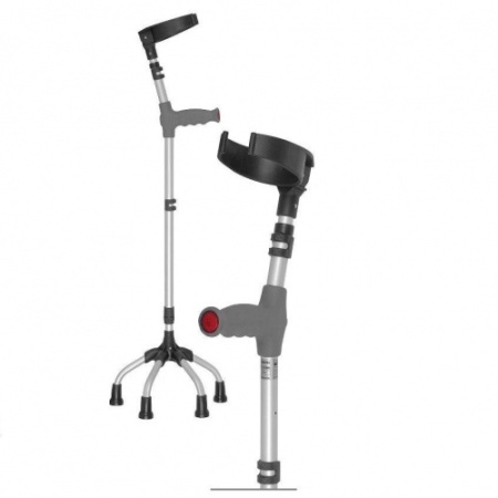 Костыль локтевой с опорой повышенной устойчивости, арт. 16/MR/KI.04