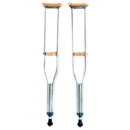 Костыли подмышечные, арт. КАП-02ТМ с УПС(Штырь)