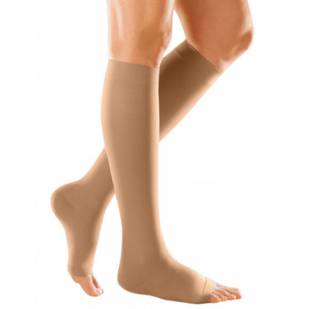 Гольфы компрессионные женские Luomma, 1 класс компрессии, с открытым носком, арт. ID-230