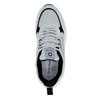 Кроссовки стальной с черным