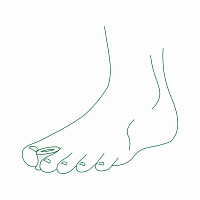 Межпальцевая силиконовая перегородка