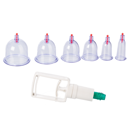 Банки пластиковые 6 шт, с насосом, арт. М-112 