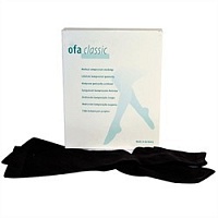 Чулки компрессионные женские Ofa Classic, 1 класс компрессии, с открытым носком