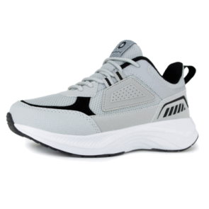 Кроссовки стальной с черным