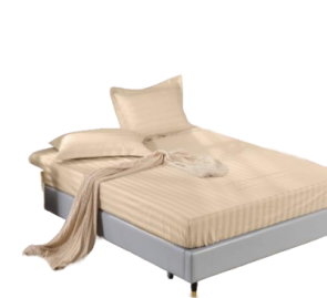 Простыня на резинке сатин