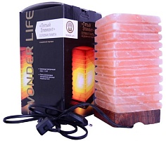 Солевая лампа Wonder Life "Пятый Элемент", вес около 4,5 кг