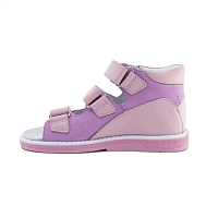 Сандалии сиренево-розовый