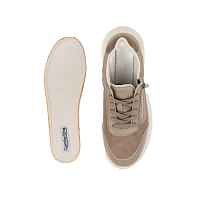 Кеды женские, цвет БЕЖЕВЫЙ ,YT013_02SB-BG