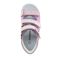 Сандалии сиренево-розовый