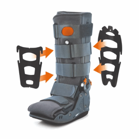 Ортез на голеностопный сустав Orliman с шарнирами и пневмокамерой, арт. EST-083