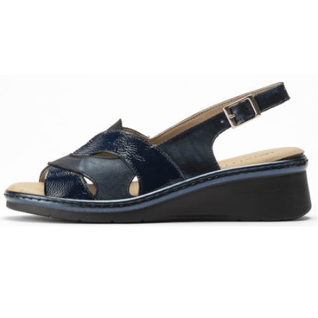 ORDER 2238-1 сандалии женские Art. 10310 MARINO/кожа/синий