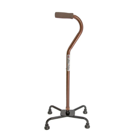 Трость 4-х опорная с широким основанием, арт.CA8411