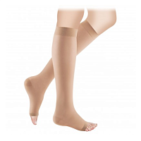 Гольфы компрессионные женские Luomma, 2 класс компрессии, с открытым носком