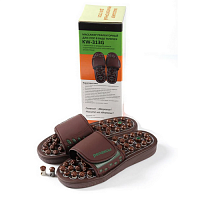 Массажер рефлекторный для стоп в виде тапочек