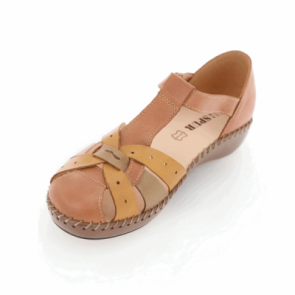 Сандалии женские, цвет РЫЖИЙ, KB063_04_34_KK