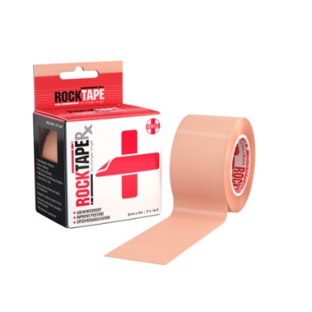 Кинезиотейп телесный 5см x 5м, арт. RCT100-BG-OSRX