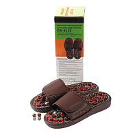 Массажер рефлекторный для стоп в виде тапочек