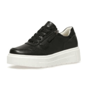 Кеды женские, цвет ЧЕРНЫЙ, YT027_02ST-BL