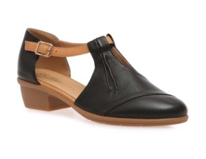 Туфли женские, цвет ЧЕРНЫЙ, MN043_04KK-BL-V