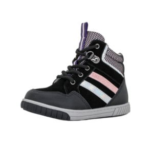 Кроссовки черно-сиреневый