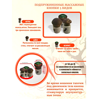 Массажер рефлекторный для стоп в виде тапочек