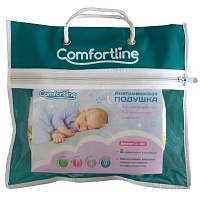 Подушка анатомическая под голову для новорожденных Comfortline