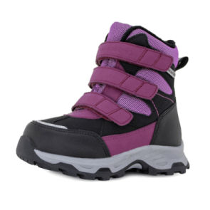 Полусапожки, виноградный с черным арт.67055-02