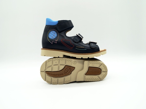 Сандалии ортопедические детские летние МЕГА Ортопедик, арт. 051-113 28