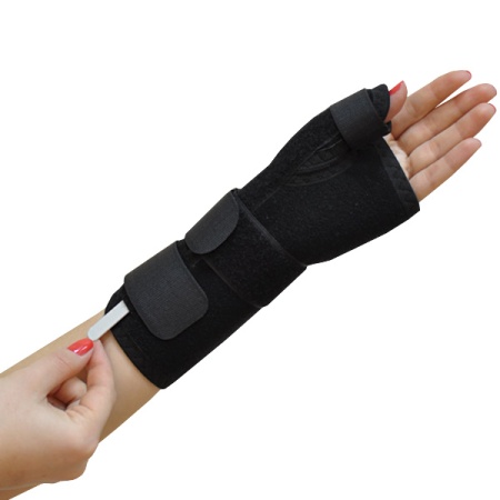 F-205 Бандаж для лучезапястного сустава с фиксацией первого пальца (левый)