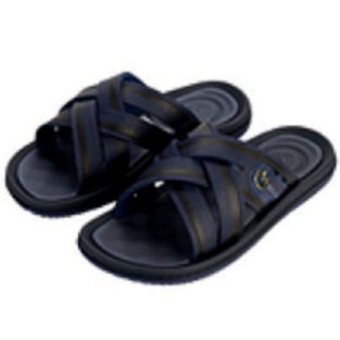 Мужские шлепанцы, полимер, арт.12317-BF018