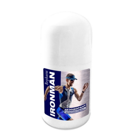 Дезодорант-антиперспирант с пептидами IRONMAN Repharm