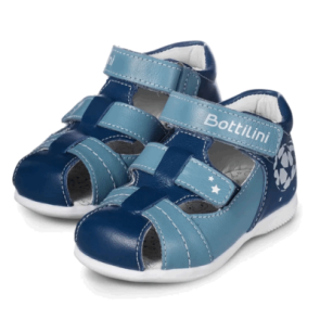 Сандалии цвет сине-голубой