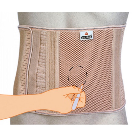 Бандаж послеоперационный для брюшной полости (при стоме) Orliman, арт. COL-240